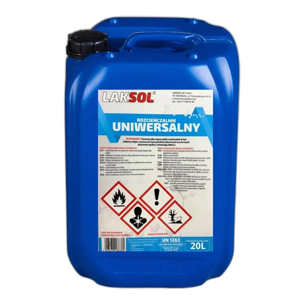 rozpuszczalnik uniwersalny rozcieńczalnik — zdjęcie produktu