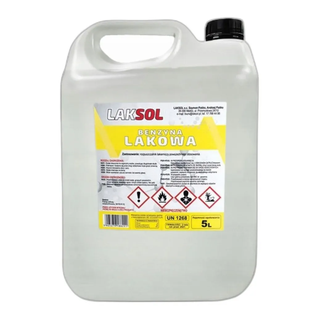 benzyna lakowa rozpuszczalnik — zdjęcie produktu